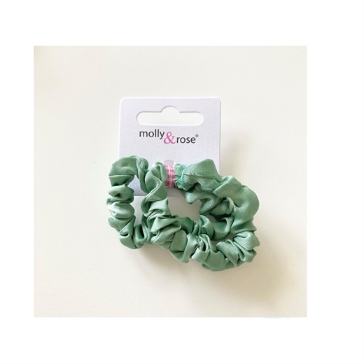 Image of Molly & Rose scrunchie - 2 pk. (4107-Lys grøn)